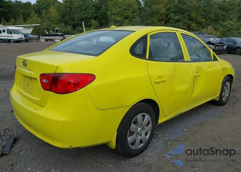 2008 Hyundai Elantra Gls/Se from USA, damaged, VIN KMHDU46D78U526455